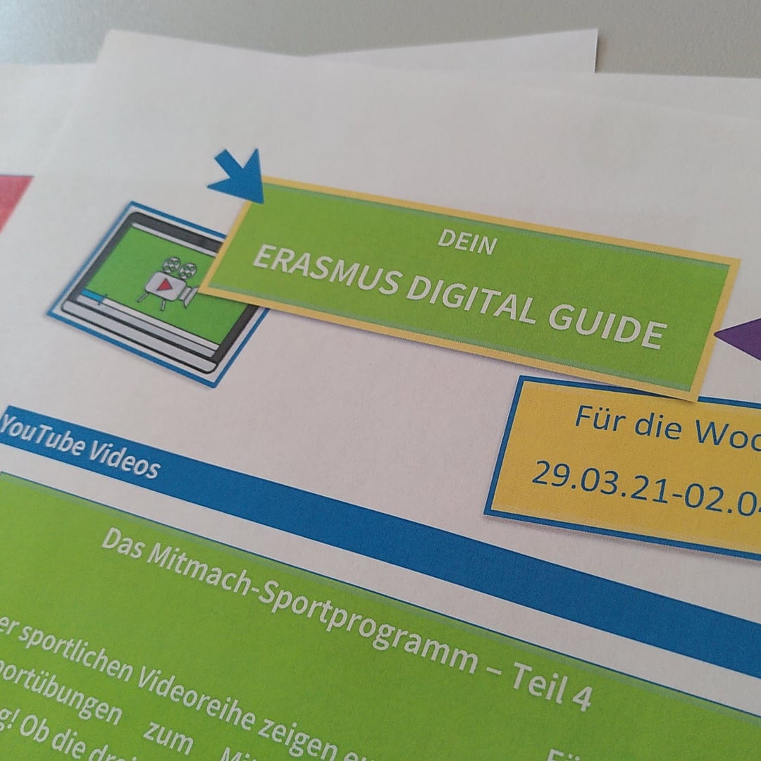 Erasmus Digital Guide Corona