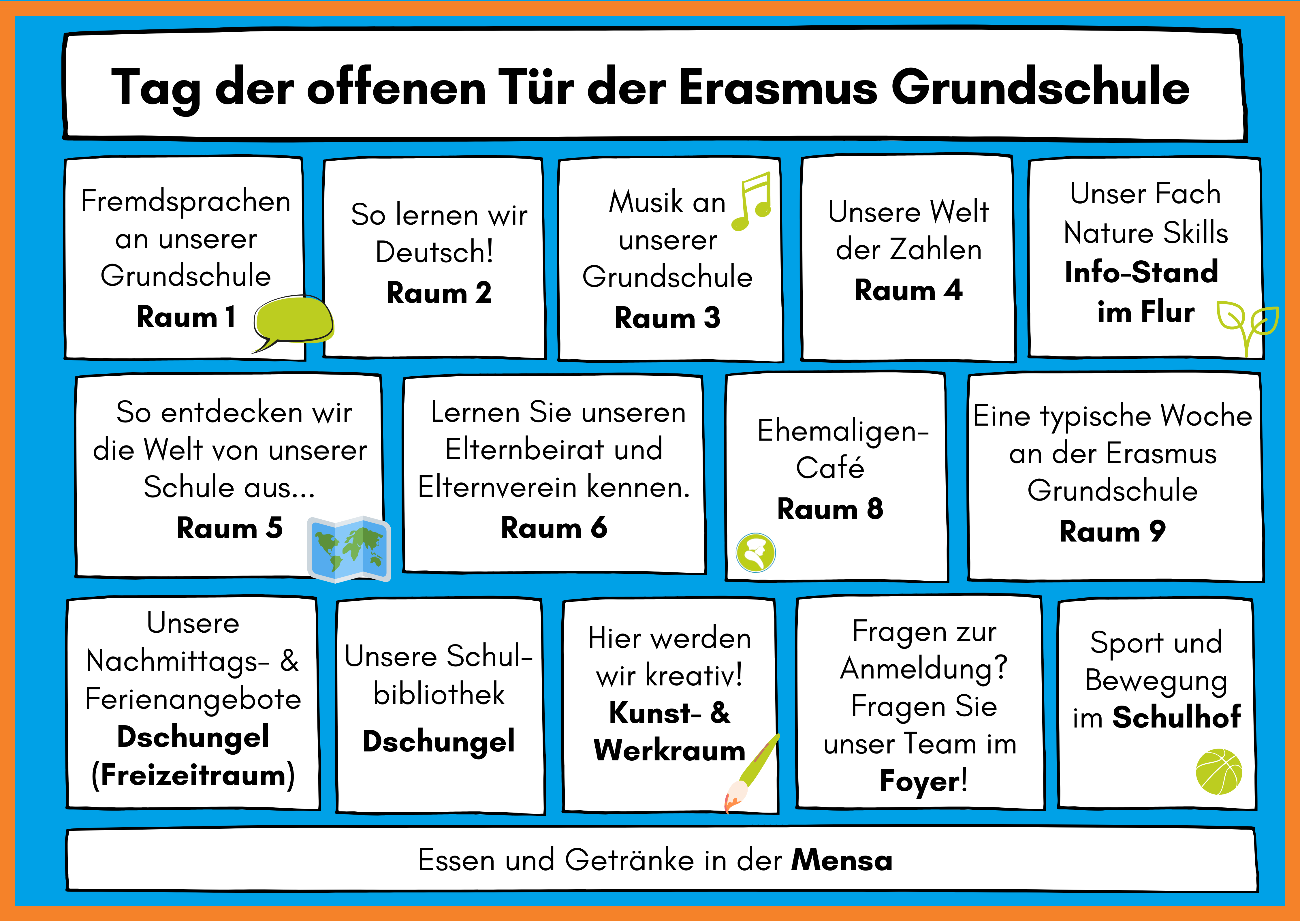 Programm zum Tag der offenen Tür